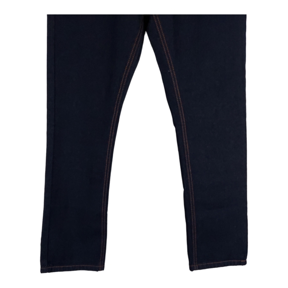 Vintage Genes 1891 Slim Straight Mens Dark Blue Denim Jeans W 28 ,L 30 NWOT - Picture 6 of 11